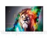 Qingdewan Puzzle Adulte 1000 Pièces Puzzle 3D Décor À La Maison Hdpictures Affiche Animale Lion Animée pour Le Salon Moderne Art Mural