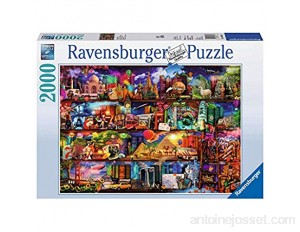 Ravensburger - 16685 - Puzzle Classique - Le Monde des Livres - 2000 Pièves