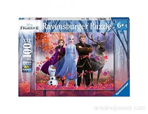 Ravensburger- Puzzle 100 pièces XXL La Reine des Neiges 2 Disney Enfant 4005556128679