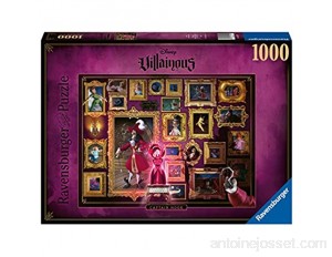 Ravensburger- Puzzle 1000 pièces-Capitaine Crochet Collection Disney Villainous Adulte 4005556150229 Multicolore