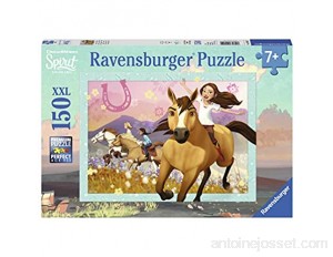 Ravensburger- Puzzle 150 pièces XXL Sauvage et Libre Spirit Mustang Enfant 4005556100552 Néant