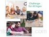 ZHENGJIANG Puzzle pour Adulte de 1000 Pièces Jeu de Famille Jeu de Team Building Enfant Puzzle - Chats de Charles Wysocki 70x50cm …