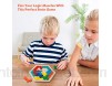 Coogam en Bois Hexagone Puzzle - Forme Bloc Tangram Casse-tête Jouet Géométrie Logique IQ Jeu STEM Montessori Cadeau Éducatif pour Tous Les Ages Défi