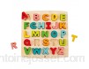 Hape- Puzzle Alphabet Majuscules E1551 Beige