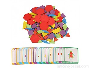 Puzzles en Bois Montessori Jeu de Cartes Table de Jeu Interactif Cadeau D'anniversaire Garçons Filles à Partir de 3 Ans 155pcs