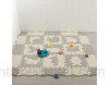 Jeromeki 25 Pcs Eva Mousse Tapis de Jeu avec Cllture Bébé Puzzle Jigsaw Tapis de Jouets Tapis Pad Enfants Jouets éducatifs Activité Pad