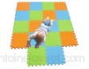 MQIAOHAM tapis de sol puzzle tapis mousse bebe jeu enfant aire de jeux pour puzzle enfants baby mat à ramper activite épais puzzle mat baby à ramper Orange Bleu Vertfruit 102107115