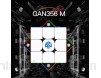 GAN 356 M Cube de Vitesse Magnétique 3x3 Cube Magique Gan356M avec GES Supplémentaire Stickerless ver.2020