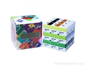 LBFXQ Carte De Couleurs pour Les Enfants Rubix Cube 3X3x3 Jouets Motif Imprimé Couleurs Vives Motif Clair Inodore Durable pour Enfants Jouets pour Adultes Education