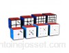 Pack de Cubes magnétiques Speedcube MS 4 en 1 2x2 3x3 4x4 5x5 - Stickerless