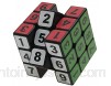 YJ Sudoku 3x3 Magic Cube 3x3x3 Sudoku Noir