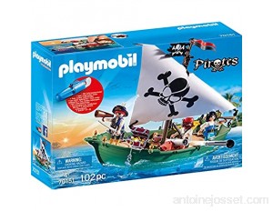 Playmobil - Chaloupe des Pirates avec Moteur Submersible - 70151