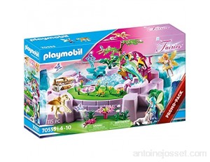 PLAYMOBIL Fairies - 70555 - Mer de Magie dans la Pays de Fée - Jeu d'eau - pour Enfants de 4 à 10 Ans
