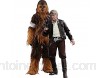 Hot Toys- Star Wars Episode VII Han Solo/Chewbacca Figurine 4897011181516