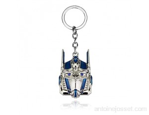 poulbee Transformers Optimus Prime Anneau porte-clés en acier inoxydable