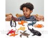 HERSITY Animaux Marins Figurines Monde Animaux de la Mer Jouet Animaux Marin Bain Cadeaux pour Enfants Garcon Fille