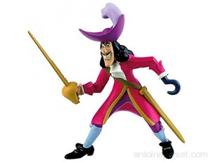 12651 - BULLYLAND - Walt Disney Peter Pan - Figurine Capitaine Crochet