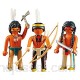 3 Native American Warriors by Playmobil TOY English Manual