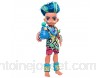 Cave Club poupée préhistorique articulée Slate aux cheveux bleus avec figurine Taggy et accessoires jouet pour enfant GNL87