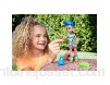 Cave Club poupée préhistorique articulée Slate aux cheveux bleus avec figurine Taggy et accessoires jouet pour enfant GNL87