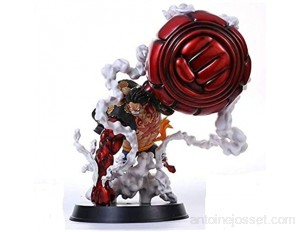 KIACIYA One Piece Figurine Luffy Gear 4 Kong Gun Nouvelle Figurine Wano Kuni Anime Monkey D Luffy Figure 31cm-New World-Figurine Décoration Ornements Collectibles Animations Toy Character Model