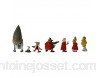 Plastoy- Figurine-Tubo Astérix-Le Village Gaulois-Lot de 7 70385