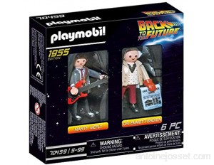 Playmobil - Back To The Future Marty Mcfly et Dr. Emmett Brown - 70459