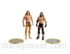 WWE coffret Duel de Champions figurines articulées de catch Eddie Guerrero & Kurt Angle en tenue de combat jouet pour enfant GVJ21